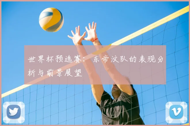 世界杯预选赛：东帝汶队的表现分析与前景展望